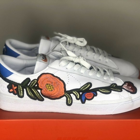 NIKE Air Tennis Classic AC Fragment Custom Floral